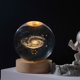 thumbnail image 2 of Bola de cristal de galaxia 3D para una decoración elegante, lámpara de bola de cristal con base de madera maciza para una luz nocturna práctica, 2 of 6