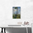 thumbnail image 2 of ARTCANVAS Woman with a Parasol - Madame Monet and Her Son Canvas Art Print by Claude Monet - Size: 18" x 12" (1.50" Deep), 2 of 9