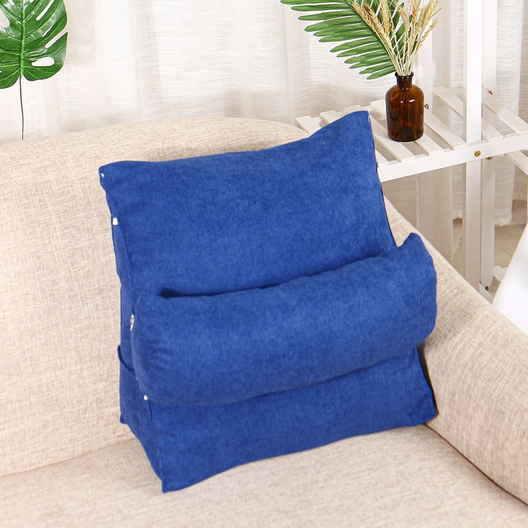 Sofa Bed Back Wedge Cushion Pillow Adjustable Backrest Pillow