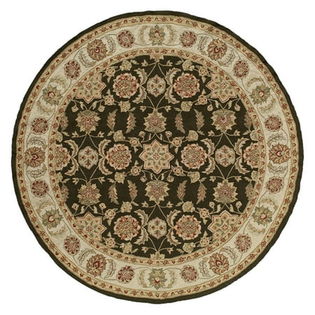 Momeni Veranda Indoor/Outdoor Area Rug - Olive Green Bring a forest of enchantment to your floors with the Momeni Veranda Indoor/Outdoor Rug - Olive Green. This fine rug is constructed using 100% hand-hooked polypropylene in a mix of muted  earthy green shades  and features a traditional floral design. This high-quality rug is available in a variety of sizes and shapes to suit any floor space. The rug is resistant to mildew and fading from UV rays  and suitable for both indoor and outdoor settings. Sizes offered in this rug: Following are all sizes for this rug. Please note that some may be currently unavailable due to inventory. Also please note that rug sizes may vary by up to 4 inches in dimensions listed. Dimensions: 2 x 3 ft. Rectangle 3.9 x 5.9 ft. Rectangle 5 x 8 ft. Rectangle 8 x 10 ft. Rectangle 9 ft. Round Caring for Your Momeni Rug Vacuum rug weekly or hose down to clean and hang to dry.