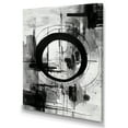 thumbnail image 2 of Designart "Minimalism Graffiti Artwork I" Abstract Liquid Ink Canvas Print, 2 of 5