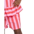 thumbnail image 3 of Wonder Nation Toddler Girls' Striped Tank Top and Shorts Set, 2-Piece, Sizes 12M-5T, 3 of 7