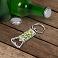 thumbnail image 5 of WIRESTER Household Kitchen Tools Keychains Metal Bottle Opener With Key Ring - Raccoon Pattern, 5 of 6