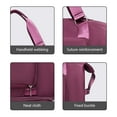 thumbnail image 4 of Multifunctional Travel Bag, Duffle Bag, Expandable Gym Bag, Large Capacity, Dual-purpose Backpack, for Sports, Weekend Travel, and Business Trips, Purple-red, by FAJHHA, 4 of 7