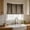 Gray-Free Size/GY, variant on Checkered Curtain Partition Curtain Window Valance Rod Pocket Cottage Style for Kitchen Living Room Light Blocking Decor