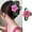 Rose Pink Flower, variant on Sunflower Hair Clips Flower Hair Claw Clips Large Acrylic Hair Accessories Strong Hold Jaw Clamps Spring Summer Floral Hair Catch Clip Cute Clamps Clips Fashion Hairpins Non Slip Jaw Clip for Women