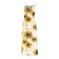 thumbnail image 3 of LSLJS Robe Longue Maxi Débardeur à Imprimé Sans Manches à Encolure en V pour Femme, Mode Décontractée, Cadeaux Robe Grande Taille pour Femmes, 3 of 5