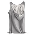 thumbnail image 6 of Noric Maternity Modal Tank Tops Adjustable Strap Nursing Removable Pads Scoop Neck Breastfeeding Camisoles Stretch Loose Fit for Pregnancy, 6 of 9