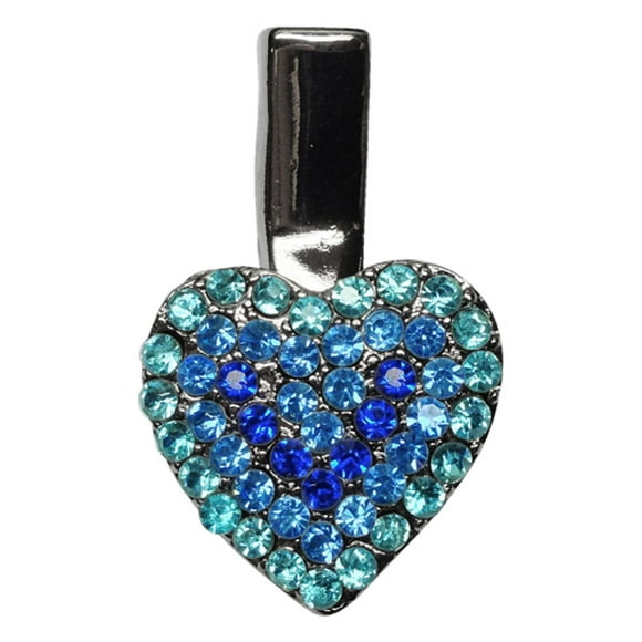 Coeur Clip Bleu