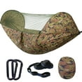 thumbnail image 2 of Hamaca automática con mosquitera de nailon para acampar al aire libre, sombrilla, hamaca a prueba de mosquitos, tienda de campaña, columpio para interiores, 2 of 5