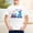 White, variant on Boys Shirts Size 3-4Y Kids Train Print Short Sleeve Crew Neck Summer Tee Toddler Boy Clothes