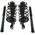 thumbnail image 2 of TRQ Front and Rear Complete Strut Assembly & Shock Absorber Kit Complete Strut & Coil Spring Assembly Fits Select 1998-2003 Toyota Sienna, 2 of 5