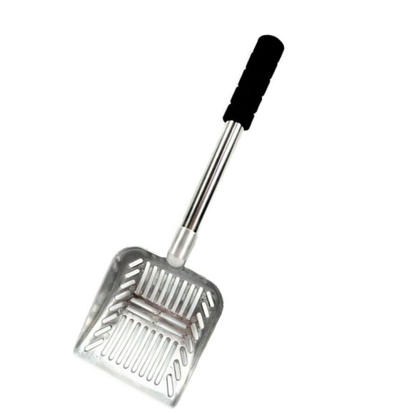 Cuchara para arena para mascotas Greeniant portátil de mano con mango largo reutilizable lavable resistente antideslizante PT004650-01