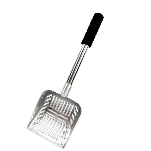 Cuchara para arena para mascotas Greeniant portátil de mano con mango largo reutilizable lavable resistente antideslizante PT004650-01