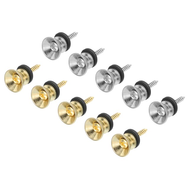 Botones de Correa Unique Bargains para Guitarra Bajo 12 Juegos