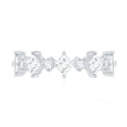 thumbnail image 4 of Rosec Jewels Lab Created Diamond Eternity Ring - Designer Wedding stacking Ring - EF-VS Grade, 14K White Gold, US 10.00, 4 of 8