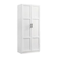 thumbnail image 5 of Pemberly Row Contemporary Engineered Wood Storage Cabinet in White, 5 of 6