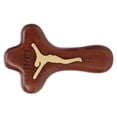 thumbnail image 1 of Wood Cross Pendant, Catholic Necklace Pendant Compact  for Men for Jewelry Making, 1 of 7
