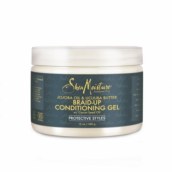 SheaMoisture Jojoba Oil and Ucuuba Butter Braid Up Conditioning Gel - 12 oz