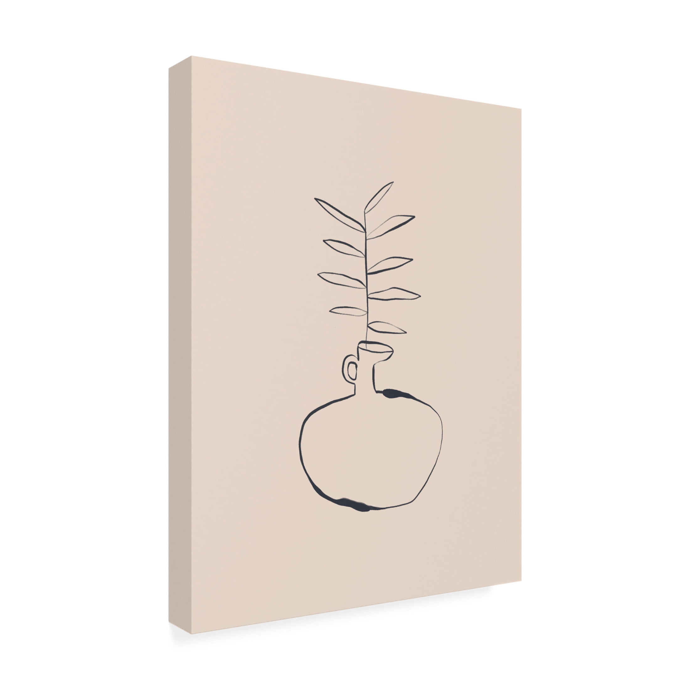Trademark Fine Art Ivy Green Illustrations Olive Fase Canvas Wall Art