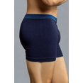 thumbnail image 3 of Mens 6pk Seamless Athletic Spandex Compression Sports Workout Boxer Brief Underwear Shorts (Stripe Band), 3 of 4