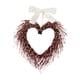 thumbnail image 3 of Corona de corazón para San Valentín, artificial, romántica, para colgar en la pared, 17 pulgadas, regalo Rosa, 3 of 9