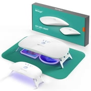 iSTOYO UV Light for Resin Curing Dual Wavelength Portable Lamp, 2 Pack