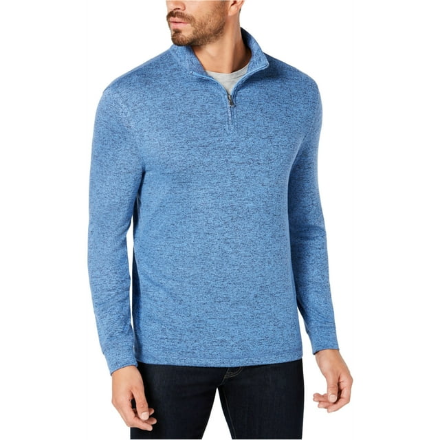 Club Room Chandail pour Hommes Chen, Bleu, Très Grand