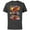 Charcoal, variant on Disney and Pixar’s The Incredibles Family Vacation Trip - Short Sleeve Cotton T-Shirt for Adults - Customized-Black