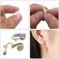 thumbnail image 2 of SENHAI 24 Pcs Clip-on Earring Converter with Silicone Pads,  Earring Converters Pierced to Clip  for DIY Jewelry Making Findings, 2 of 8