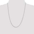 thumbnail image 2 of Auriga Fine Jewelry 925 Sterling Silver 1 mm Curb Chain Necklace for Women 24", 2 of 5