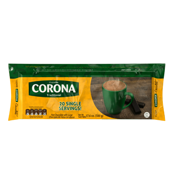 Chocotera Haceb Corona 20.3 oz + 3 Traditional Chocolate