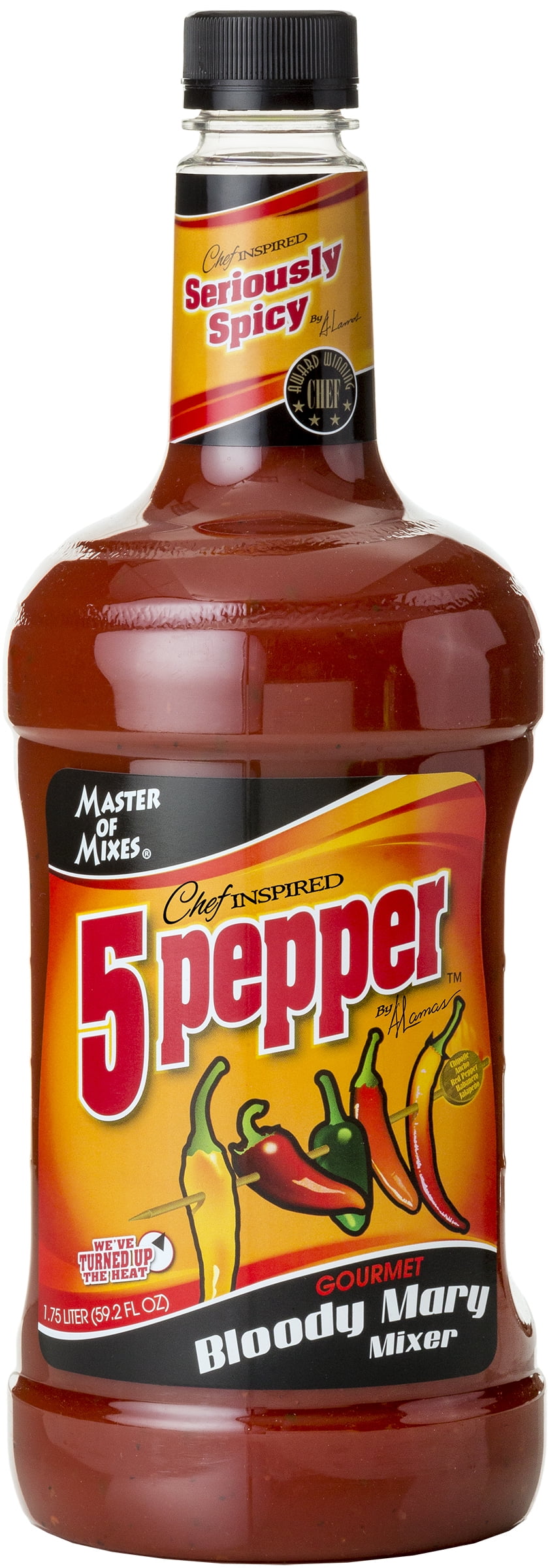 Master of Mixes 5 Pepper Bloody Mary Mix, 1.75 L