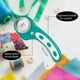 thumbnail image 2 of 45mm Rotary Cutter for Fabric with 8Pcs Rotary Blades, Rolling Fabric Cutter Crochet Edge Skip Blade, 2 of 5