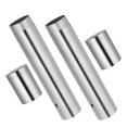 thumbnail image 3 of 2pcs Stainless Steel Barbecue Skewers Storage Tube Metal Sticks Organize Container For Home Restaurant Use Silver 30cm, 3 of 8