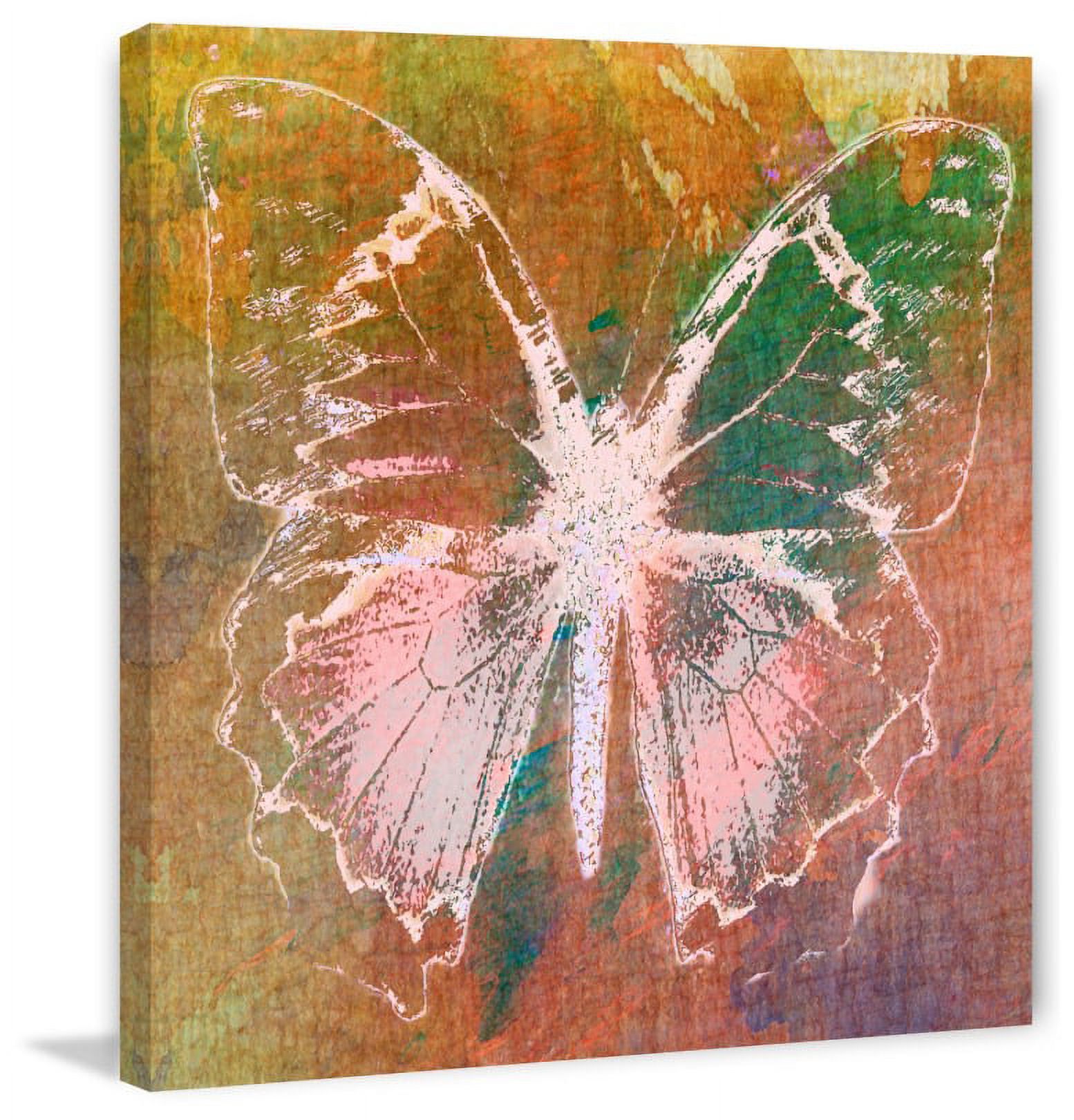 Marmont Hill - "Farfalla III" by Sia Aryai Painting Print on Wrapped Canvas