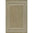 thumbnail image 2 of JONATHAN Y Frenzy Easy Jute Minimalist Boho Inset Border Natural/Beige 3 ft. x 5 ft. Indoor/Outdoor Area Rug, 2 of 7