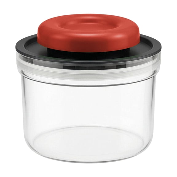 500ML Airtight Food Storage Jar with Lid, Leak-Proof Clear Canister for Kitchen Pantry, Spices, Nuts & Dry Goods (Size/Colour as Pictured)