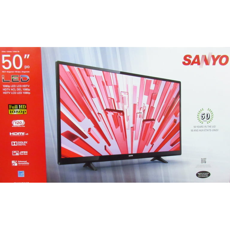  SANYO 43 Class FHD (1080P) LED TV (FW43D25F) : Electronics