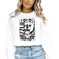 thumbnail image 3 of Grizzlies Mascot Unisex Sweatshirt for Adults, Teens, & Kids School Sports Team Pride Sweater White Sweatshirt Adult Small, 3 of 4