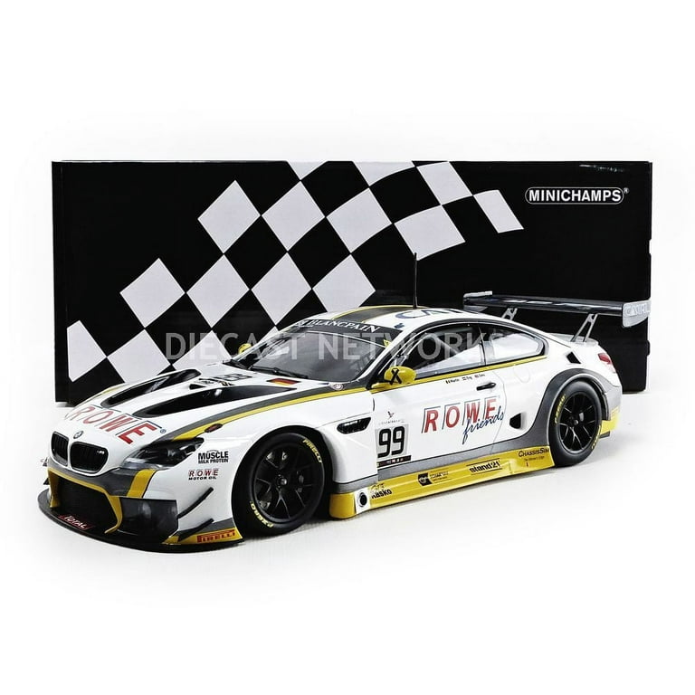 Minichamps 155162699 2016 BMW M6 GT3 No.99 Martin, Eng & Sims