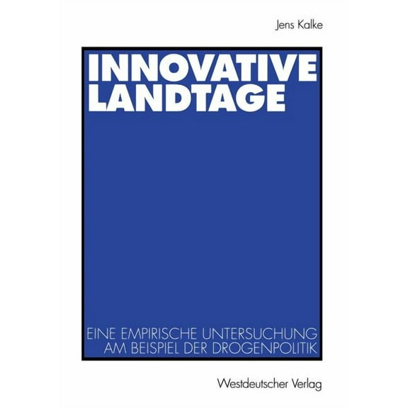 Innovative Landtage, (Paperback)
