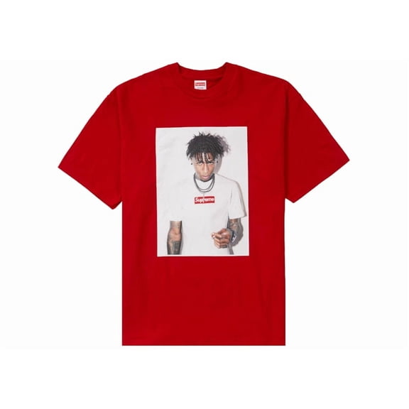 Supreme Men's NBA Youngboy Tee Red, from StockX