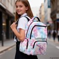 thumbnail image 6 of HELLHERO Cherry Moon Sky School Backpack for Girls with Smooth Zippers Adjustable Strap Bookbag, Adjustable Shoulder Strap 17 Inch Kids Backpacks for Casual Middle School, 6 of 7