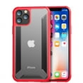 thumbnail image 2 of Shockproof Transparent Case For iPhone 11 Soft Edge Matte PC Clear Protection Back Cover(Red), 2 of 7