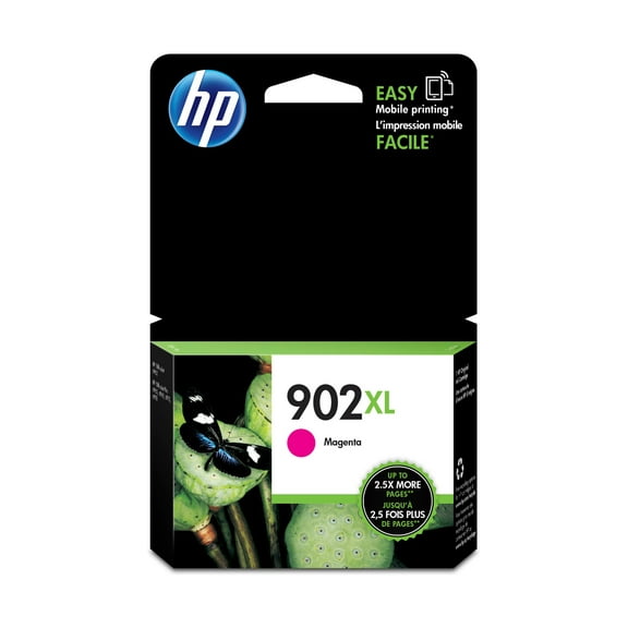 HP 902XL High Yield Magenta Original Ink Cartridge, ~750 pages, T6M06AN#140