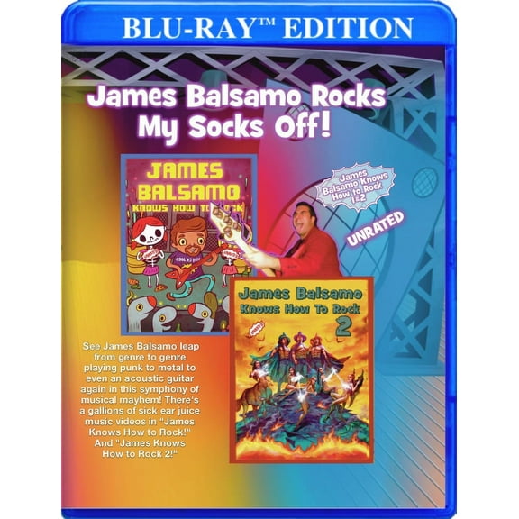James Balsamo Rocks My Socks off Double Pack! [Blu-ray]
