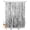 Light Gray, variant on Split Shower Curtain for Transfer Bench, Pink Teal Forest Fabric Shower Curtains for Bathroom, Modern Oil Painting Art Tub Sliding Transfer Bench Waterproof Bath Curtains 72"x72"