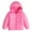 Pink, variant on Girls Jacket Size 6 4-12 Years Girls Metallic Shine Hooded Puffer Jacket Packable Warmth Padded Winter Coat