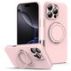 thumbnail image 1 of For iPhone 14 Pro Case Compatible with MagSafe Rotating Metal Kickstand PC + Silicone Phone Cover -, 1 of 5